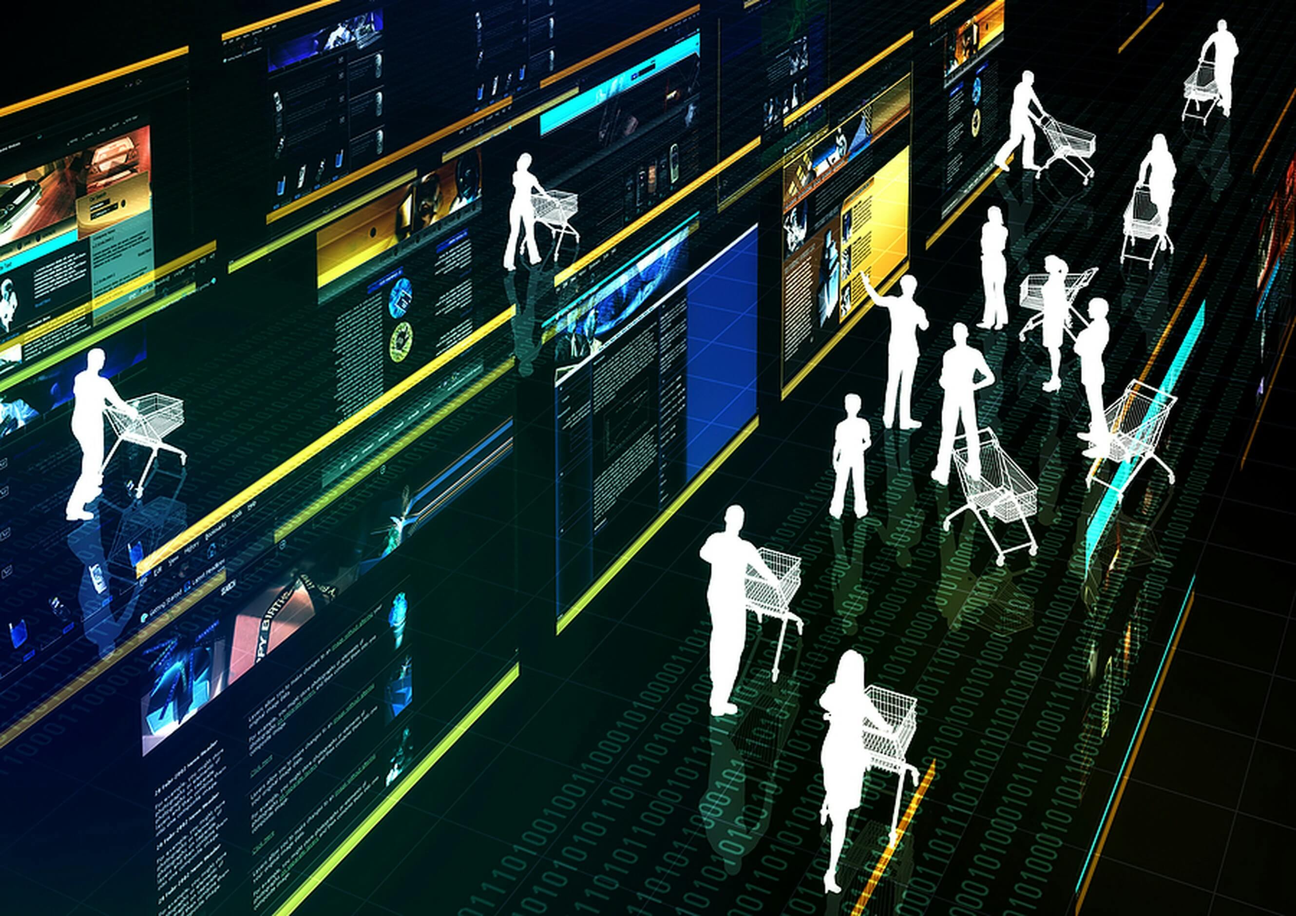 people crossing an intersection